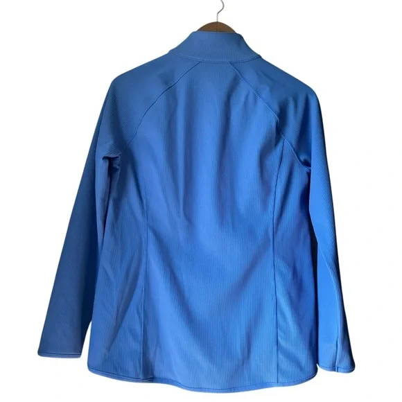 Talbots Light Blue Ribbed Pullover - Picture 2 of 4